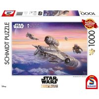 SCHMIDT 59954 Puzzle 1000 Teile Lucas Film, The Mandalorian – Die Eskorte von Schmidt Spiele