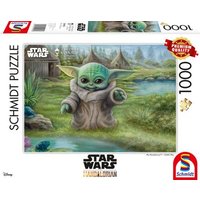 SCHMIDT 59955 Puzzle 1000 Teile Lucas Film, The Mandalorian Grogu Das Kind von Schmidt Spiele