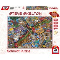 SCHMIDT 59966 Puzzle 1000 Teile S.Skelton Alles in Bewegung SCHMIDT 59966 Puzzle 1000 Teile S.Skelton Alles in Bewegung von Schmidt Spiele