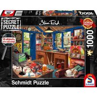 SCHMIDT 59977 Puzzle 1000 Teile Vaters Werkstatt von Schmidt Spiele