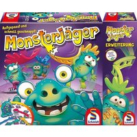 SCHMIDT SPIELE 40629 Monsterjäger + Erweiterung BUNDLE von Schmidt Spiele