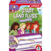 SCHMIDT SPIELE 40649 Kinderspiel Schleich, Horse Club, Stadt, Land, Fluss® von Schmidt Spiele