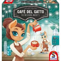 SCHMIDT SPIELE 49430 Familienspiel Café del Gatto von Schmidt Spiele