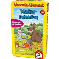 SCHMIDT SPIELE 51446 Mauseschlau und Bärenstark, Naturdetektive von Schmidt Spiele