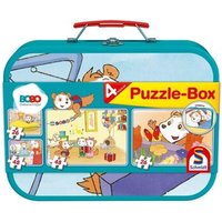 SCHMIDT SPIELE 55892 Kinderpuzzle 2x26 und 2x48 Teile Bobo Siebenschläfer im Metallkoffer SCHMIDT SPIELE 55892 Kinderpuzzle 2x26 und 2x48 Teile Bobo Siebenschläfer im Metallkoffer von Schmidt Spiele