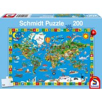 SCHMIDT SPIELE 56118 Deine bunte Erde, 200 Teile von Schmidt Spiele