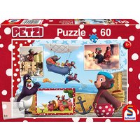 SCHMIDT SPIELE 56232 Puzzle Petzi, Nur Fliegen ist schöner, 60 Teile von Schmidt Spiele