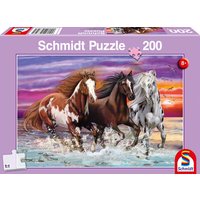 SCHMIDT SPIELE 56356 Wildes Pferde-Trio, 200 Teile von Schmidt Spiele