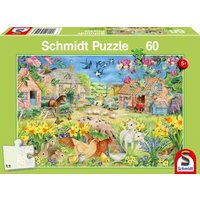 SCHMIDT SPIELE 56419 Puzzle Kipu Mein kleiner Bauernhof 60 Teile von Schmidt Spiele