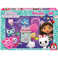 SCHMIDT SPIELE 56473 Kinderpuzzle 60 Teile Gabby's Dollhouse Geburtstagsfeier im Puppenhaus von Schmidt Spiele