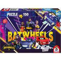 SCHMIDT SPIELE 56490 Kinderpuzzle 150 Teile DC Batwheels: Ready to roll – Bereit für das Abenteuer! von Schmidt Spiele