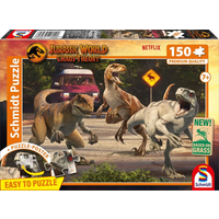 SCHMIDT SPIELE 56562 Puzzle 150 Teile Jurassic World, Angriff der Velociraptoren von Schmidt Spiele