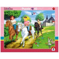 SCHMIDT SPIELE 56795 Rahmenpuzzle Bibi und Tina 24 Teile / 40 Teile SCHMIDT SPIELE 56795 Rahmenpuzzle Bibi und Tina 24 Teile / 40 Teile von Schmidt Spiele