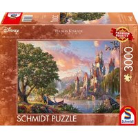 SCHMIDT SPIELE 57372 Disney, Belle's Magical World (AT), Thomas Kinkade Puzzle 1.000 Teile - DISNEY von Schmidt Spiele