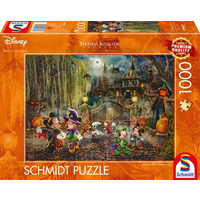 SCHMIDT SPIELE 58033 Puzzle 1000 Teile Disney, Mickey & Minnie Halloween Fun von Schmidt Spiele