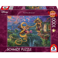 SCHMIDT SPIELE 58034 Puzzle 1000 Teile Disney, Rapunzel Tangled up in Love von Schmidt Spiele