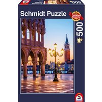 SCHMIDT SPIELE 58320 Puzzle Ein Abend auf der Piazzetta 500 Teile von Schmidt Spiele