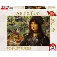 SCHMIDT SPIELE 58529 Puzzle 1000 Teile Markus Binz: Mona Lisa 2024 SCHMIDT SPIELE 58529 Puzzle 1000 Teile Markus Binz: Mona Lisa 2024 von Schmidt Spiele