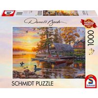 SCHMIDT SPIELE 58532 Puzzle 1000 Teile Darrell Bush: Bootshaus mit Kanus SCHMIDT SPIELE 58532 Puzzle 1000 Teile Darrell Bush: Bootshaus mit Kanus von Schmidt Spiele