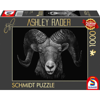 SCHMIDT SPIELE 58540 Puzzle 1000 Teile Dominance, Widder, Im Zeichen des Feuers von Schmidt Spiele