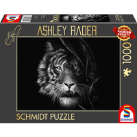 SCHMIDT SPIELE 58541 Puzzle 1000 Teile Wilderness, Tiger, Im Zeichen der Freiheit von Schmidt Spiele