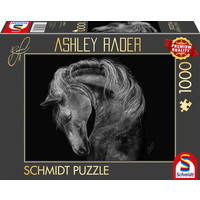 SCHMIDT SPIELE 58543 Puzzle 1000 Teile Power, Pferd, Im Zeichen der Stärke von Schmidt Spiele