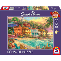 SCHMIDT SPIELE 58555 Puzzle 1000 Teile Inselzeit von Schmidt Spiele