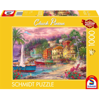 SCHMIDT SPIELE 58556 Puzzle 1000 Teile Küstenzauber von Schmidt Spiele