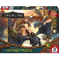 SCHMIDT SPIELE 58582 Puzzle 1000 Teile Drachenzähmen leicht gemacht, Ready to Strike SCHMIDT SPIELE 58582 Puzzle 1000 Teile Drachenzähmen leicht gemacht, Ready to Strike von Schmidt Spiele