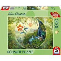 SCHMIDT SPIELE 58595 Puzzle 1000 Teile Yin & Yang, Im Wald der Kolibris SCHMIDT SPIELE 58595 Puzzle 1000 Teile Yin & Yang, Im Wald der Kolibris von Schmidt Spiele