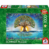 SCHMIDT SPIELE 58865 Puzzle 1000 Teile Die Magie des Lebensbaums von Schmidt Spiele