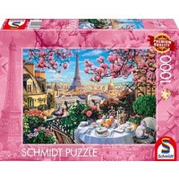 SCHMIDT SPIELE 58876 Puzzle 1000 Teile Frühstück in Paris SCHMIDT SPIELE 58876 Puzzle 1000 Teile Frühstück in Paris von Schmidt Spiele