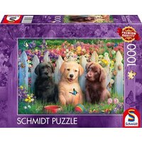 SCHMIDT SPIELE 58883 Puzzle 1000 Teile Süße Welpenszene SCHMIDT SPIELE 58883 Puzzle 1000 Teile Süße Welpenszene von Schmidt Spiele