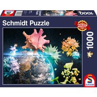 SCHMIDT SPIELE 58963 Puzzle 1000 Teile Planet Erde 2020 von Schmidt Spiele