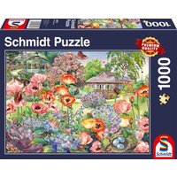 SCHMIDT SPIELE 58975 PU1000T Puzzle Blühender Garten von Schmidt Spiele