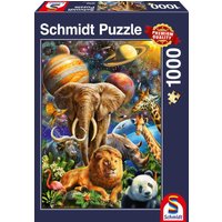 SCHMIDT SPIELE 58988 Puzzle 1000 Teile Wundervolles Universum von Schmidt Spiele