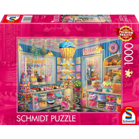 SCHMIDT SPIELE 59785 Puzzle 1000 Teile Bunte Bäckerei von Schmidt Spiele