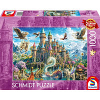 SCHMIDT SPIELE 59791 Puzzle 1000 Teile Märchenschloss im Reich der Fantasie von Schmidt Spiele