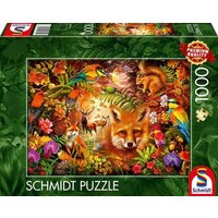 SCHMIDT SPIELE 59795 Puzzle 1000 Teile Blüten, Fell und Federn SCHMIDT SPIELE 59795 Puzzle 1000 Teile Blüten, Fell und Federn von Schmidt Spiele