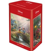 SCHMIDT SPIELE 59928 Puzzle Mickey & Minnie T.Kinkade Nostalgiedos 500 Teile von Schmidt Spiele