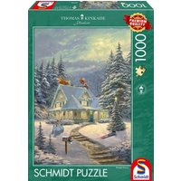 SCHMIDT SPIELE 59935 PU1000T Puzzle 1000 Teile Am Heiligabend von Schmidt Spiele