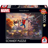 SCHMIDT SPIELE 59957 Puzzle 1000 Teile Spider-Man and Friends, The Ultimate Alliance von Schmidt Spiele