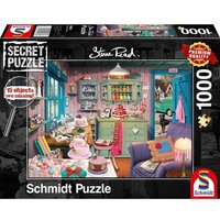 Schmdit 59653 - Steve-Read, Großmutters Stube, Secret-Puzzle, von Schmidt Spiele