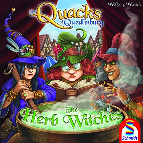 Schmidt, Quacks of Quedlinburg- Herb Witch, Board Game, Ages 10+, 2-5 Players, 45 Minutes Playing Time von Schmidt