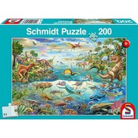 Schmidt 56253 - Puzzle, Entdecke die Dinosaurier, Kinderpuzzle von Schmidt Spiele