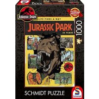 Schmidt 58580 - Jurassic Park: 30 Jahre Jurassic Park, Life Finds a Way, Puzzle, 1000 Teile Schmidt 58580 - Jurassic Park: 30 Jahre Jurassic Park, Life Finds a Way, Puzzle, 1000 Teile von Schmidt Spiele