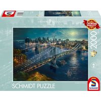 Schmidt Spiele - Thomas Kinkade - Mond über Manhatten, 2.000 Teile von Schmidt Spiele