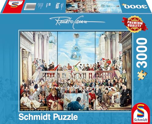 Schmidt Spiele 59270 Renato Casaro, So vergeht der Ruhm der Welt, 3000 Teile Puzzle von Schmidt