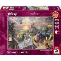 Schmidt Spiele - Puzzle - Thomas Kinkade - Disney Die Schöne und das Biest, 1000 Teile von Schmidt Spiele