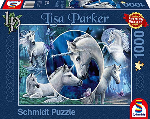 Schmidt 59668 Other License Lisa Parker: Mythical Unicorns Jigsaw Puzzle, 1000pc von Schmidt